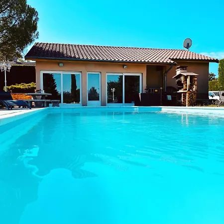 La Villa Perroquet Poncins Exterior foto
