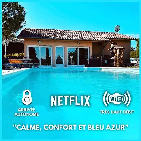 La Villa Perroquet Poncins Exterior foto